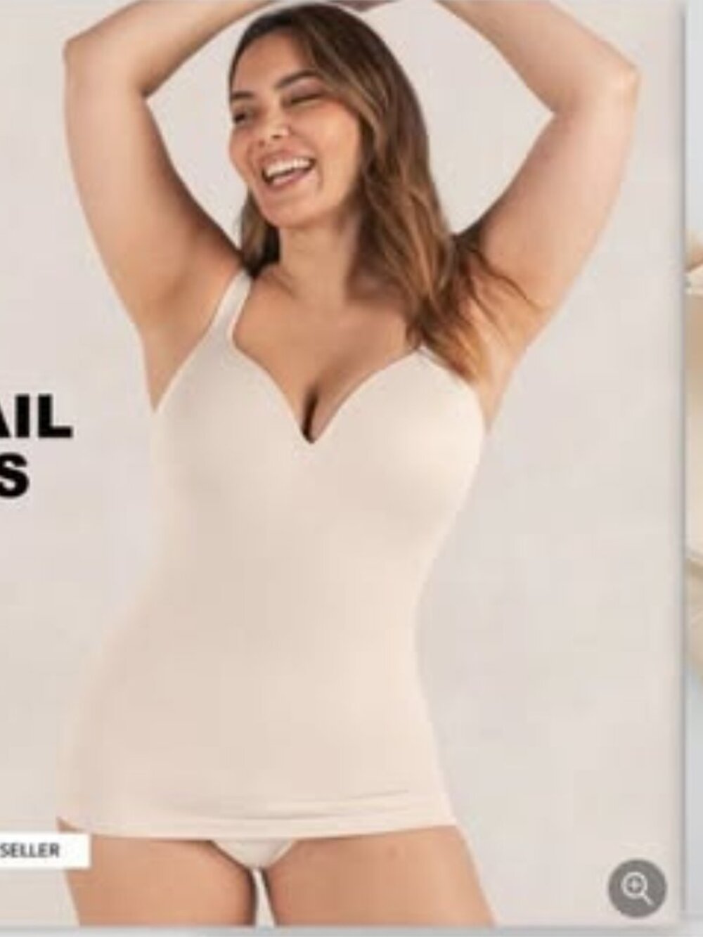 NEW! SHAPERMINT BUILT IN BRA SHAPER-SIZE 3X